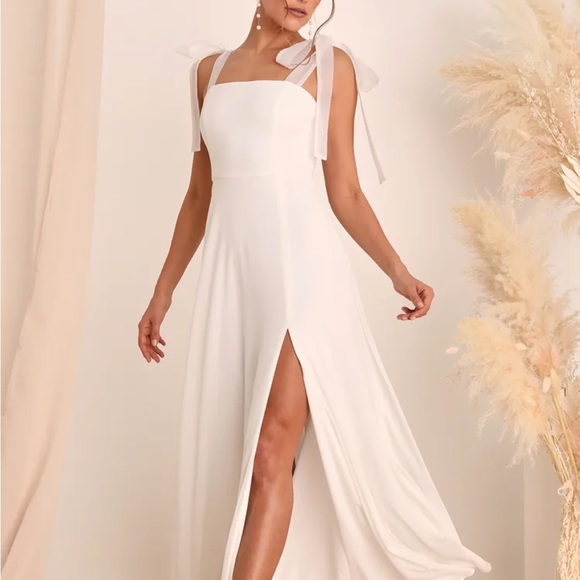 Lulus White Dress - Picture 1 of 2